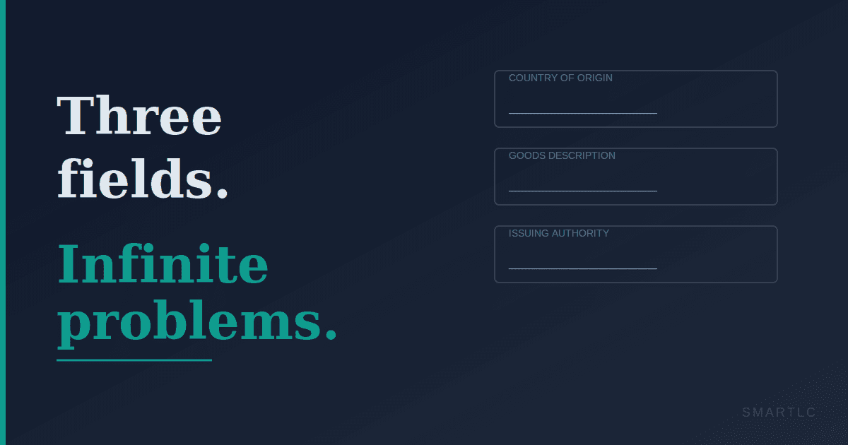 Certificate of Origin: The Document That Catches Everyone Eventually